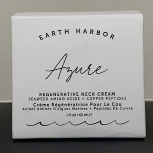 Earth Harbor Azure Regenerative Neck Creme w Copper Peptides 2 Fl Oz 60 mL NIB